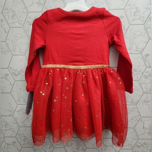 Lot of Two Cat&Jack Red Valentine's Day Christmas Holiday Themed Dresses - Picture 5 of 8